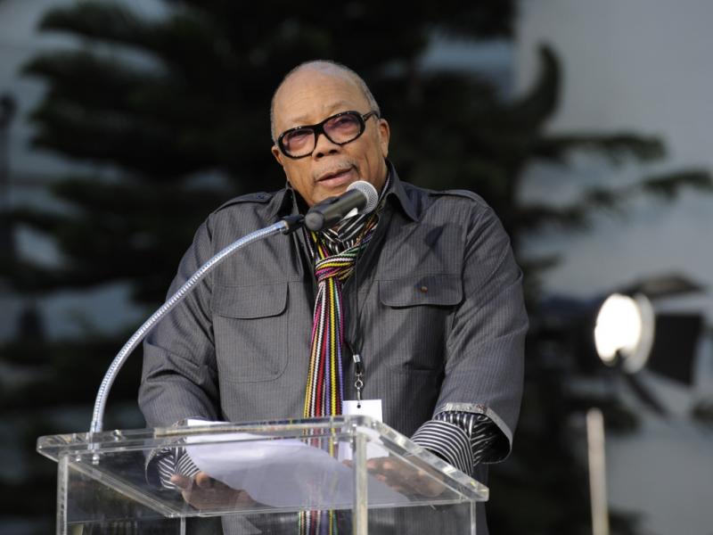 Quincy Jones na homenagem a Michael Jackson em Hollywood (Reuters)