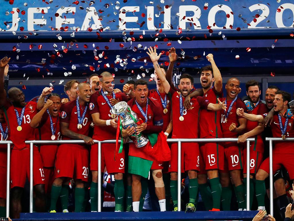São estes os portugueses campeões da Europa!