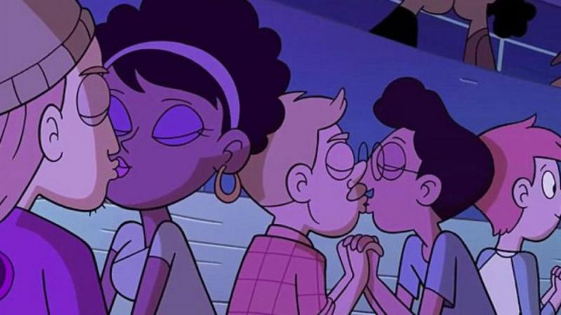 Disney exibe os primeiros beijos gay