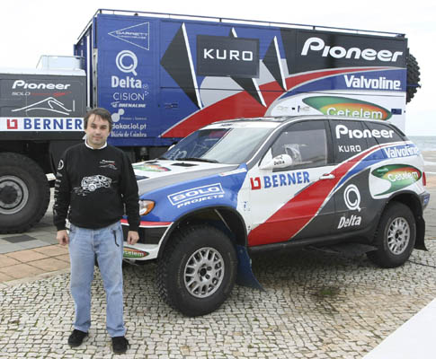 Ricardo Leal dos Santos pronto para o Dakar Series
