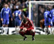 Fernando Torres, Chelsea-Liverpool, meia-final da Liga dos Campeões em Stamford Bridge