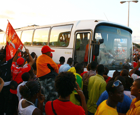 Benfica em Angola, uma festa