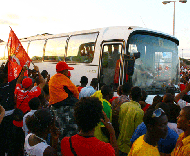 Benfica em Angola, uma festa
