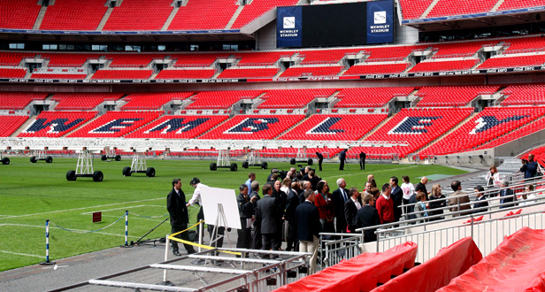 Wembley já pensa em 2012