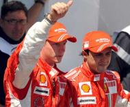 Ferrari domina qualificação no GP de França (EPA/Christophe Karaba)