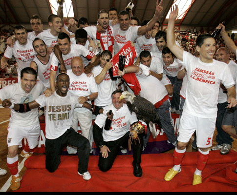 Benfica festeja mais um título no futsal