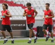 Benfica: internacionais fazem exames