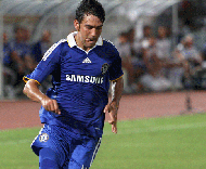 Paulo Ferreira ao serviço do Chelsea de Scolari na China