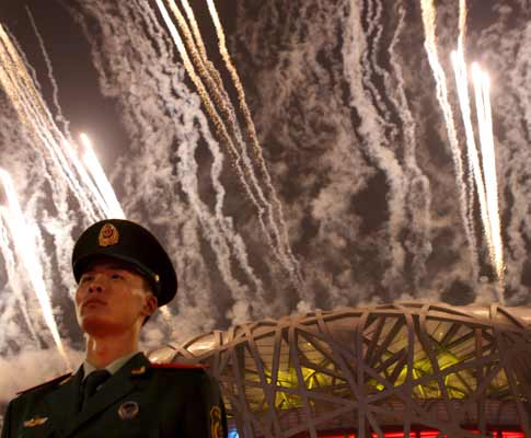 Cerimónia de encerramento dos Jogos Olímpicos de Pequim