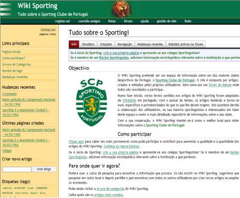 Wikipedia do Sporting