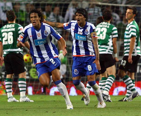 Bruno Alves e Lucho, Sporting vs F.C. Porto