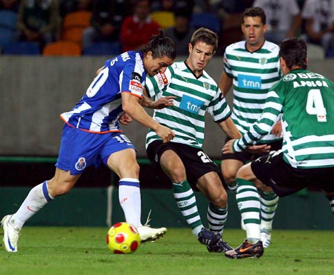 Rodriguez e Pereirinha, Sporting vs F.C. Porto