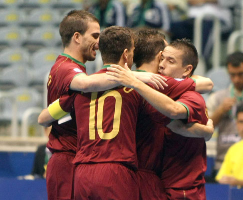 Festa da Selecção Nacional de Futsal no Campeonato do Mundo