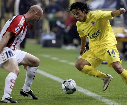 Fernandez e Bogelund, Villarreal vs Aalborg