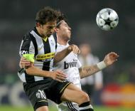 Del Piero e Sergio Ramos, Juventus vs Real Madrid