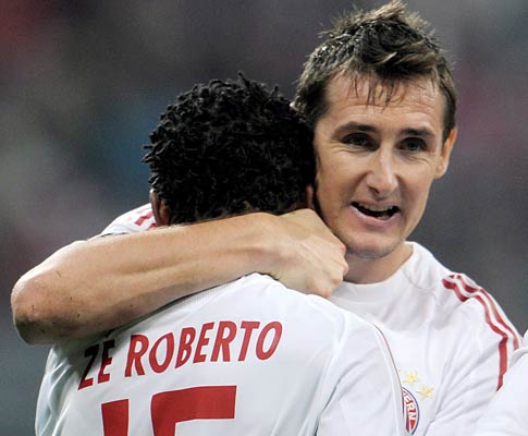 Zé Roberto e Klose, Bayern Munique