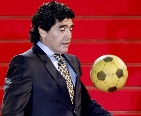 Maradona é o novo seleccionador da Argentina