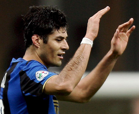 Julio Cruz salvou o Inter com um golo nos descontos