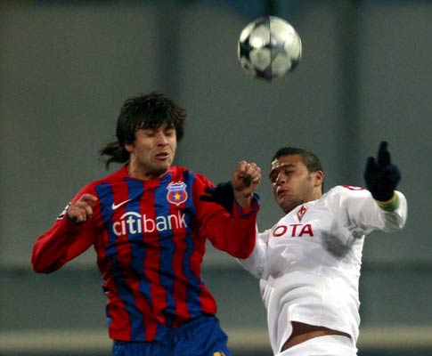 Felipe e Toja, Steaua vs Fiorentina