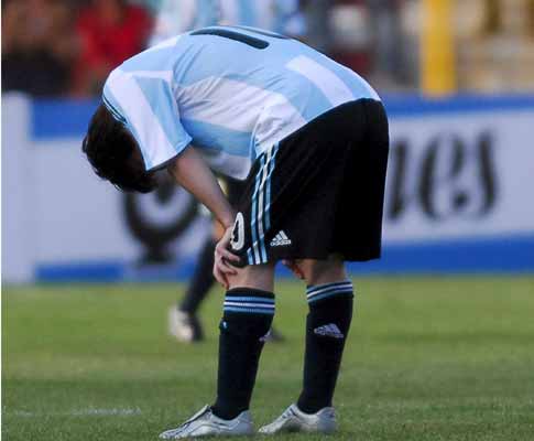 Messi na humilhação da Argentina frente à Bolívia