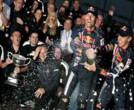 Red Bull festeja primeiro e segundo lugar