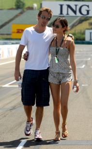 Jenson Button & Jessica Michibata