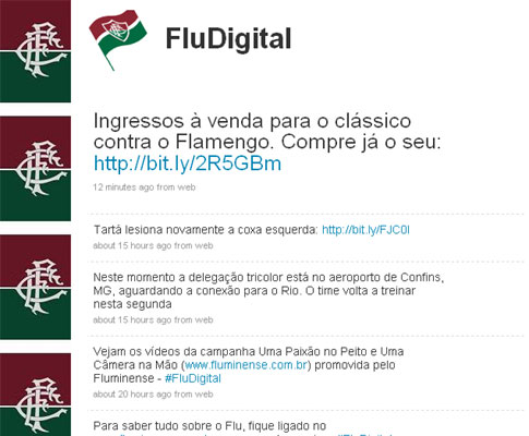 Edcarlos criticado no Twitter do Fluminense