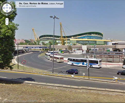 Google Street View - Estádio de Alvalade