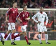 Dinamarca-Portugal: Bendtner marcou