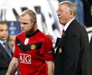 Rooney e Alex Ferguson