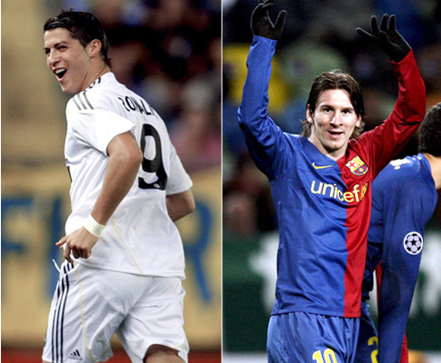 Ronaldo Vs Messi