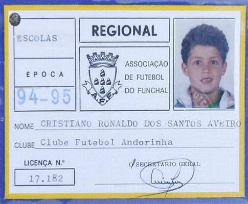 O pequeno Ronaldo