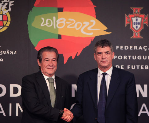 Mundial 2018: Madaíl e Villar apresentam logótipo