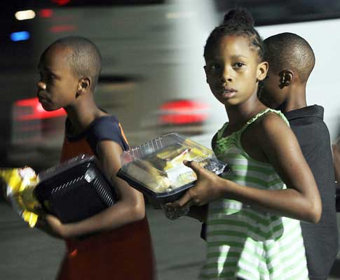 Haiti: crianças americanas evacuadas