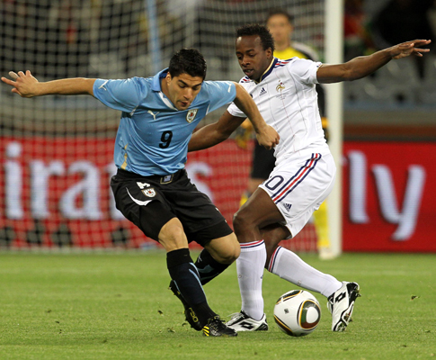 Mundial 2010: Uruguai vs França (EPA/OLIVER WEIKEN)