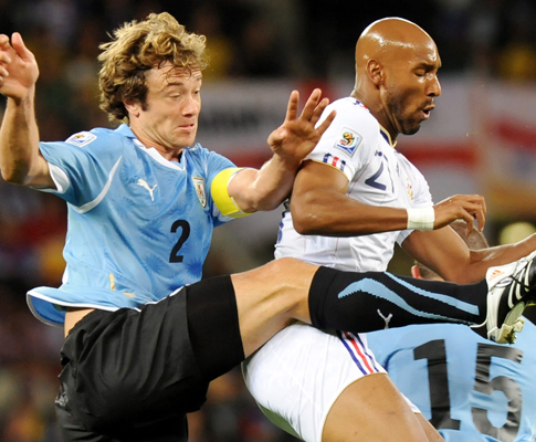 Mundial 2010: Uruguai vs França (EPA/HELMUT FOHRINGER)