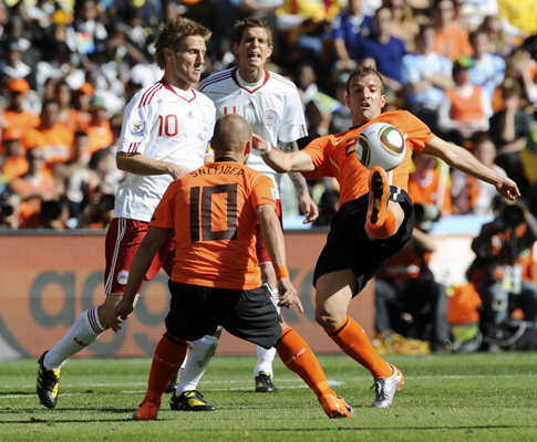 Mundial 2010: Holanda vs Dinamarca (EPA/GERY PENY)