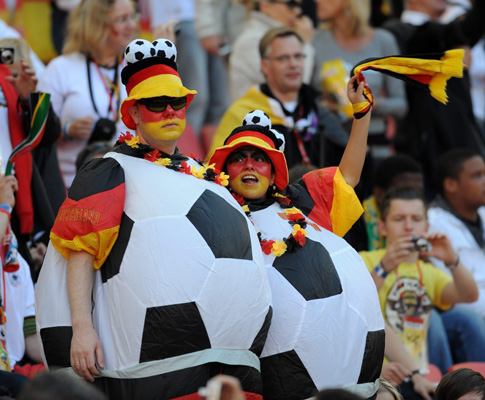 Mundial 2010: Alemanha vs Sérvia (EPA/MARCUS BRANDT)