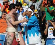 Mundial 2010: cromos e figuras nas bancadas