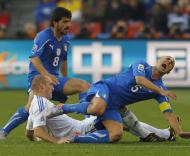 Mundial 2010: Eslováquia vs Itália (EPA/KIM LUDBROOK)