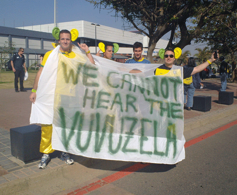 Portugal-Brasil em Durban (foto: Nuno Travassos)