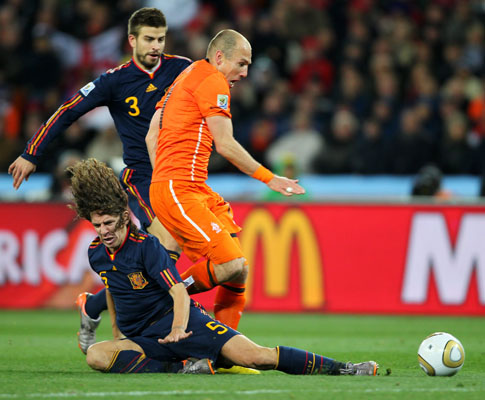Holanda vs Espanha (EPA/SRDJAN SUKI)