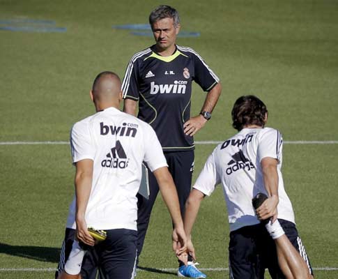 Mourinho: o dia 1 em Madrid