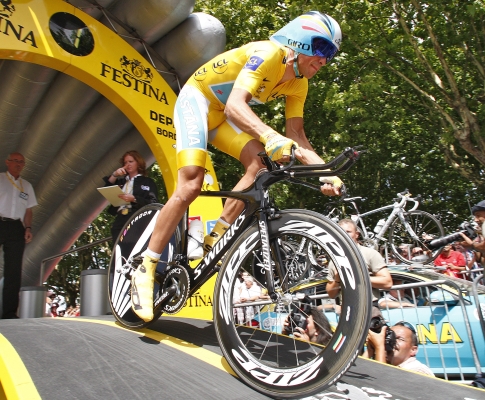 Alberto Contador no Tour