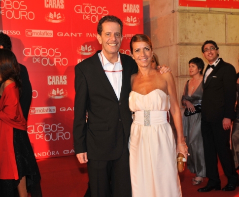 António Feio e Alexandra Sousa