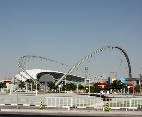 Estádio Khalifa, em Doha (Qatar)