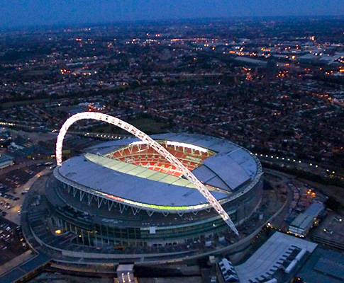 Estádio Wembley, em Londres