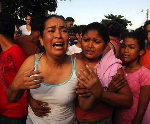 Massacre nas Honduras (EPA)