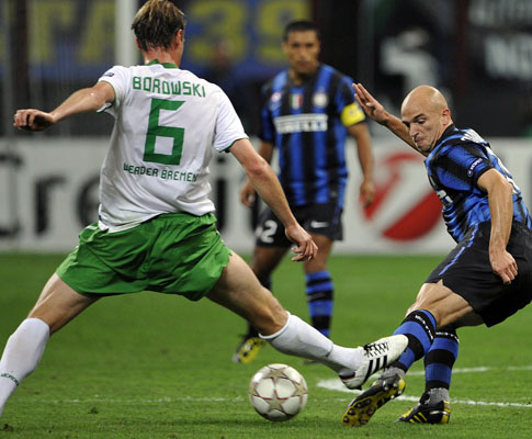 Internazionale FC Milano vs Werder Bremen (EPA/DANIEL DAL ZENNARO)