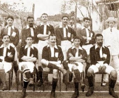 Equipa do Benfica em 1910